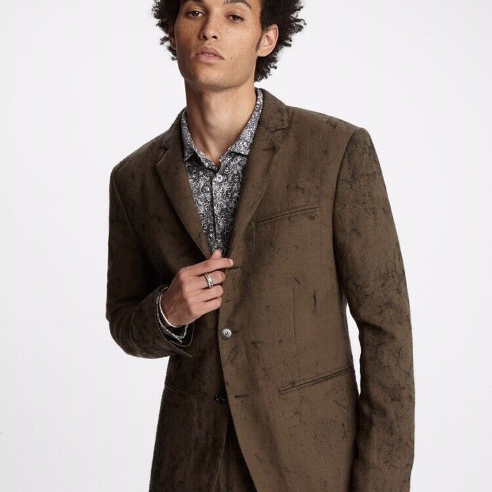 John Varvatos Collection NOTCH LAPEL JACKET